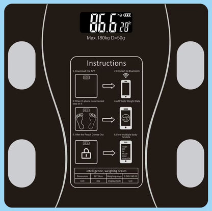 Bluetooth Body Fat Scale and Weight Scale Accurately Capture Subtle Changes and Detect Multiple Types of Health Data